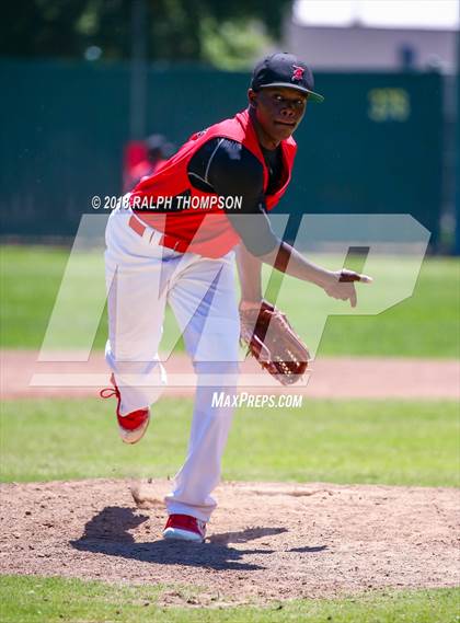 Thumbnail 1 in Big Valley Christian vs. Alpha Charter (CIF SJS D-7 Final Game 1) photogallery.