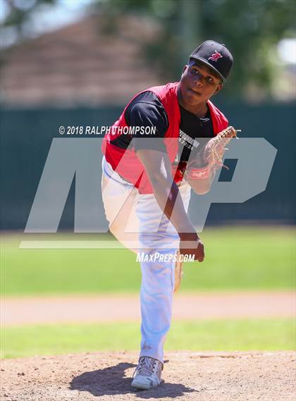 Thumbnail 1 in Big Valley Christian vs. Alpha Charter (CIF SJS D-7 Final Game 1) photogallery.