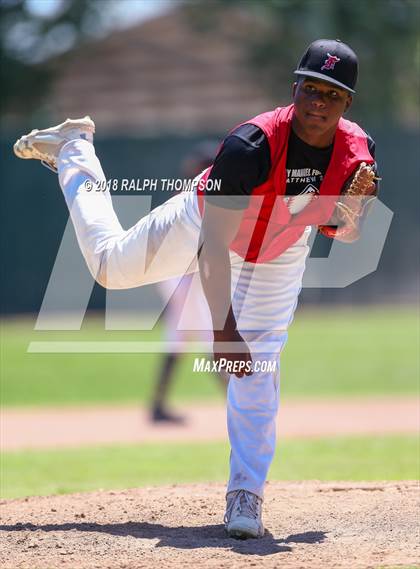 Thumbnail 3 in Big Valley Christian vs. Alpha Charter (CIF SJS D-7 Final Game 1) photogallery.