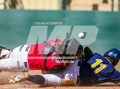 Thumbnail 3 in Big Valley Christian vs. Alpha Charter (CIF SJS D-7 Final Game 1) photogallery.