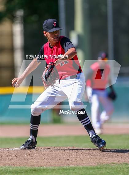 Thumbnail 1 in Big Valley Christian vs. Alpha Charter (CIF SJS D-7 Final Game 1) photogallery.