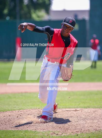 Thumbnail 3 in Big Valley Christian vs. Alpha Charter (CIF SJS D-7 Final Game 1) photogallery.