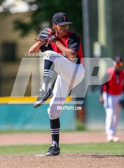 Thumbnail 3 in Big Valley Christian vs. Alpha Charter (CIF SJS D-7 Final Game 1) photogallery.