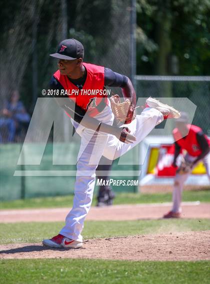 Thumbnail 3 in Big Valley Christian vs. Alpha Charter (CIF SJS D-7 Final Game 1) photogallery.