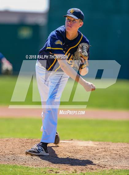 Thumbnail 3 in Big Valley Christian vs. Alpha Charter (CIF SJS D-7 Final Game 1) photogallery.