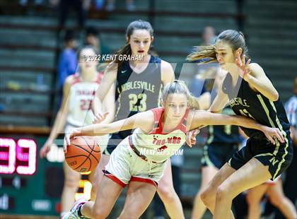 Thumbnail 3 in East Central vs Noblesville (Hall of Fame Classic) photogallery.