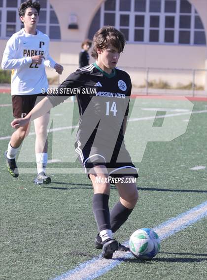 Thumbnail 2 in Mission Vista vs. Francis Parker (Patriot Cup) photogallery.