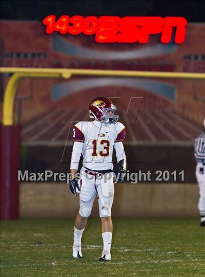 Thumbnail 1 in Centennial vs. Clovis West (CIF CS Playoffs) photogallery.
