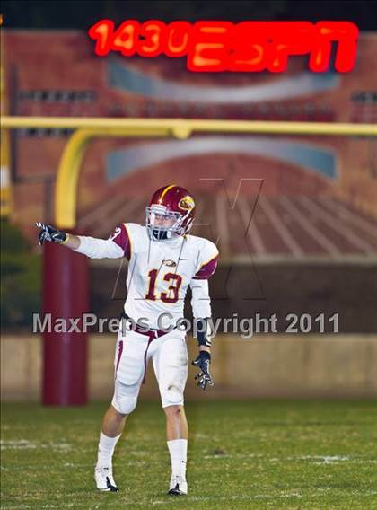 Thumbnail 2 in Centennial vs. Clovis West (CIF CS Playoffs) photogallery.