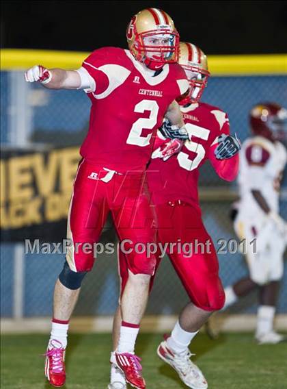 Thumbnail 1 in Centennial vs. Clovis West (CIF CS Playoffs) photogallery.