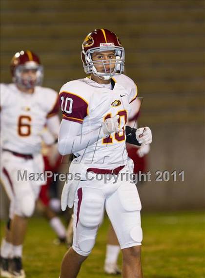 Thumbnail 1 in Centennial vs. Clovis West (CIF CS Playoffs) photogallery.