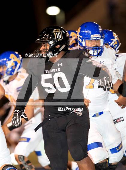 Thumbnail 2 in Servite vs. Bishop Amat photogallery.