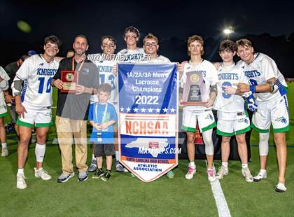 Thumbnail 1 in Lake Norman Charter vs. First Flight (NCHSAA 1A/2A/3A - Final) (2 of 2 - awards, team photos) photogallery.