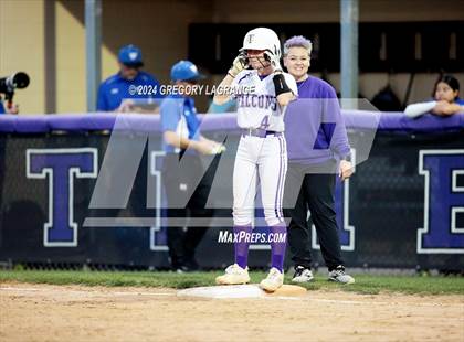 Thumbnail 1 in Weatherford vs Timber Creek (UIL 6A Softball Area Game 1) photogallery.