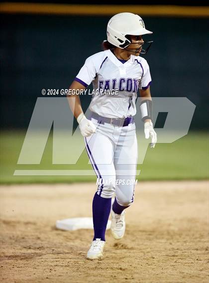 Thumbnail 2 in Weatherford vs Timber Creek (UIL 6A Softball Area Game 1) photogallery.