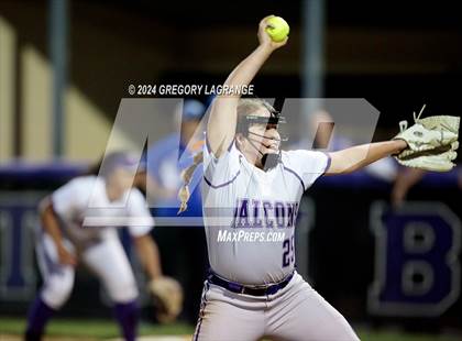 Thumbnail 3 in Weatherford vs Timber Creek (UIL 6A Softball Area Game 1) photogallery.