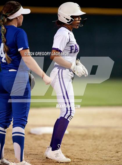 Thumbnail 1 in Weatherford vs Timber Creek (UIL 6A Softball Area Game 1) photogallery.