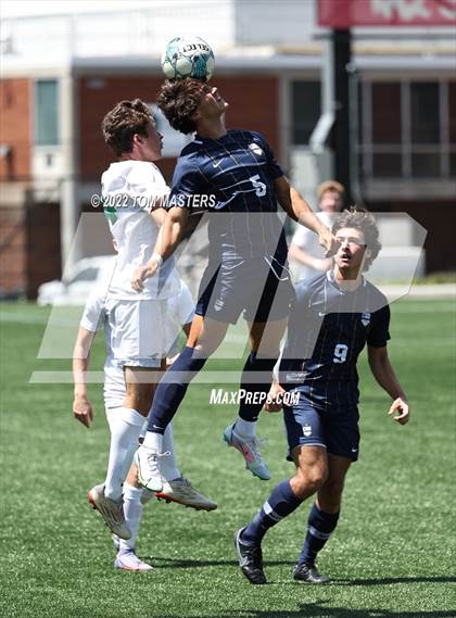 Thumbnail 3 in Carmel Christian v  Myers Park (Preseason) photogallery.