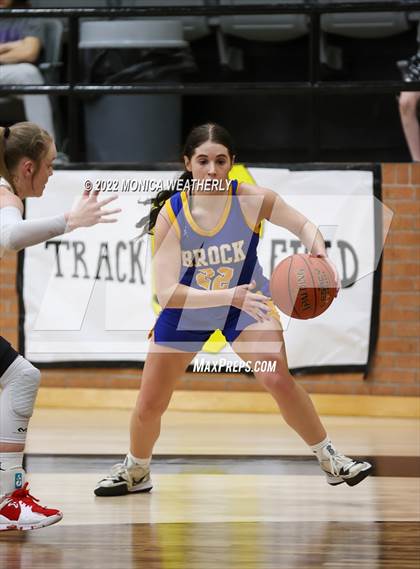 Thumbnail 3 in Jim Ned vs. Brock (UIL 3A Regional Quarter Final) photogallery.