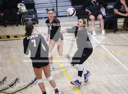 Thumbnail 2 in Aspen vs Wellington (CHSAA 3A Region 2 Tournament) photogallery.