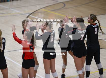 Thumbnail 1 in Aspen vs Wellington (CHSAA 3A Region 2 Tournament) photogallery.