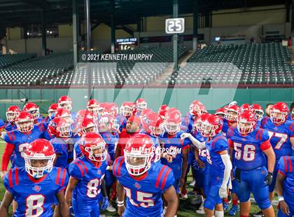 Thumbnail 2 in Sam Houston vs Lakeview Centennial photogallery.
