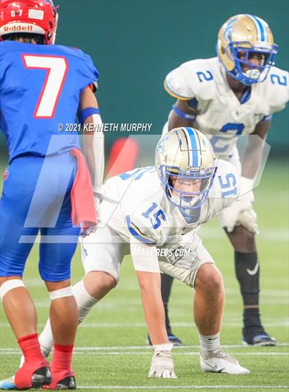 Thumbnail 2 in Sam Houston vs Lakeview Centennial photogallery.