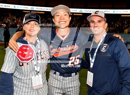 Thumbnail 3 in Cypress vs. Harvard-Westlake (CIF SS DIV 1 Championship Final) photogallery.