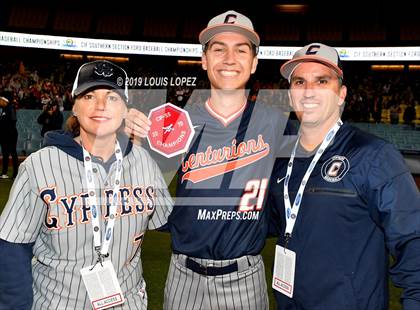 Thumbnail 2 in Cypress vs. Harvard-Westlake (CIF SS DIV 1 Championship Final) photogallery.