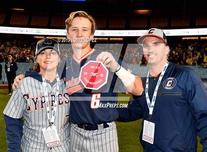 Thumbnail 2 in Cypress vs. Harvard-Westlake (CIF SS DIV 1 Championship Final) photogallery.