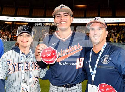 Thumbnail 1 in Cypress vs. Harvard-Westlake (CIF SS DIV 1 Championship Final) photogallery.