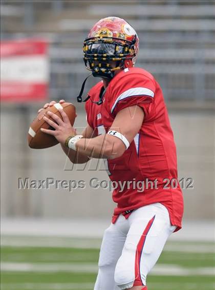 Thumbnail 3 in OHSFCA All-Star Game (Ohio North vs. Ohio South) photogallery.
