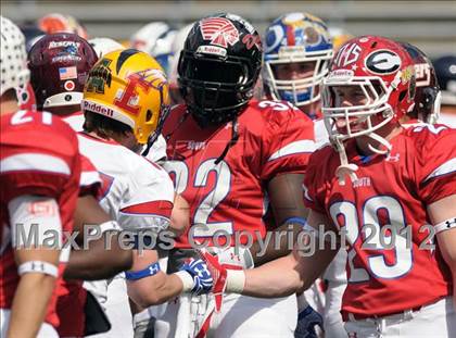 Thumbnail 3 in OHSFCA All-Star Game (Ohio North vs. Ohio South) photogallery.