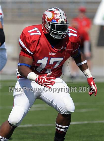Thumbnail 1 in OHSFCA All-Star Game (Ohio North vs. Ohio South) photogallery.