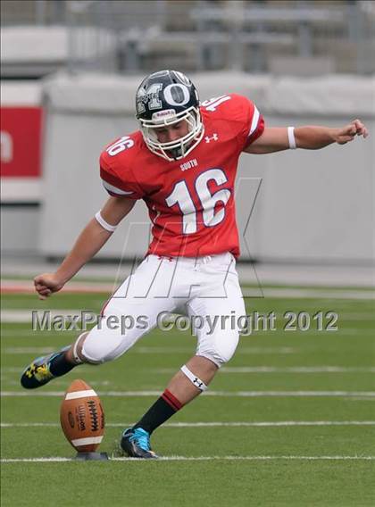 Thumbnail 2 in OHSFCA All-Star Game (Ohio North vs. Ohio South) photogallery.