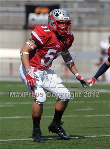 Thumbnail 2 in OHSFCA All-Star Game (Ohio North vs. Ohio South) photogallery.