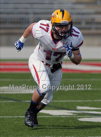 Thumbnail 2 in OHSFCA All-Star Game (Ohio North vs. Ohio South) photogallery.