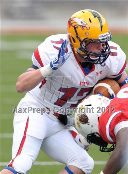 Thumbnail 1 in OHSFCA All-Star Game (Ohio North vs. Ohio South) photogallery.