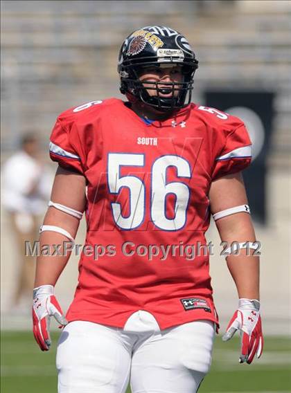 Thumbnail 2 in OHSFCA All-Star Game (Ohio North vs. Ohio South) photogallery.
