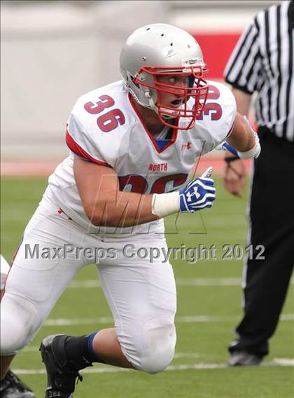 Thumbnail 2 in OHSFCA All-Star Game (Ohio North vs. Ohio South) photogallery.