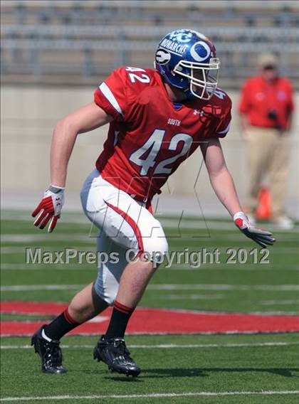 Thumbnail 2 in OHSFCA All-Star Game (Ohio North vs. Ohio South) photogallery.