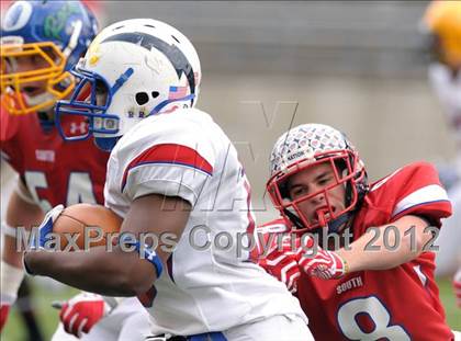 Thumbnail 1 in OHSFCA All-Star Game (Ohio North vs. Ohio South) photogallery.