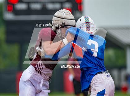 Thumbnail 2 in Millville vs Don Bosco Prep (Scrimmage) photogallery.