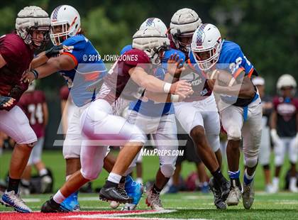 Thumbnail 1 in Millville vs Don Bosco Prep (Scrimmage) photogallery.