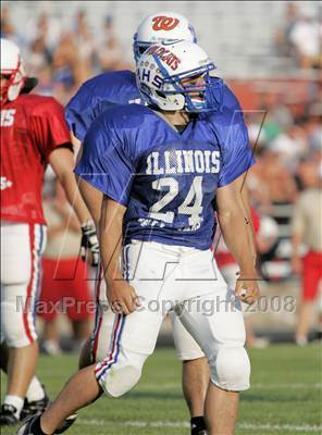 Thumbnail 1 in Illinois Shrine All-Star Game  photogallery.