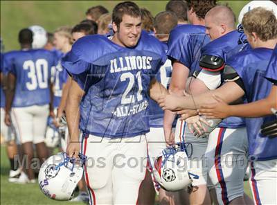 Thumbnail 1 in Illinois Shrine All-Star Game  photogallery.