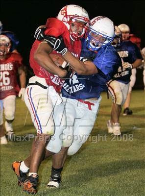 Thumbnail 2 in Illinois Shrine All-Star Game  photogallery.