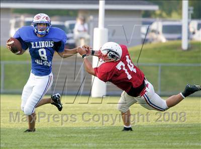 Thumbnail 3 in Illinois Shrine All-Star Game  photogallery.