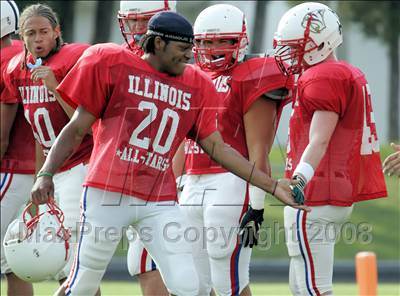 Thumbnail 1 in Illinois Shrine All-Star Game  photogallery.
