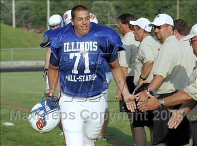 Thumbnail 3 in Illinois Shrine All-Star Game  photogallery.